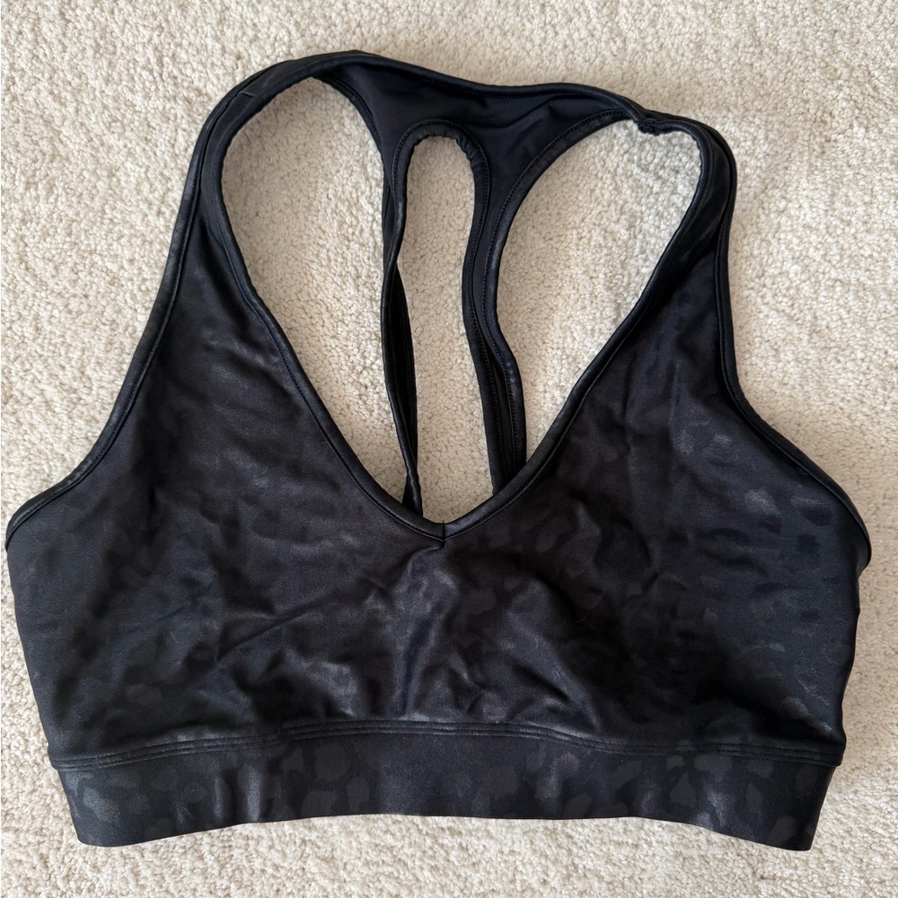 Carbon38 Black Sports Bra size M
